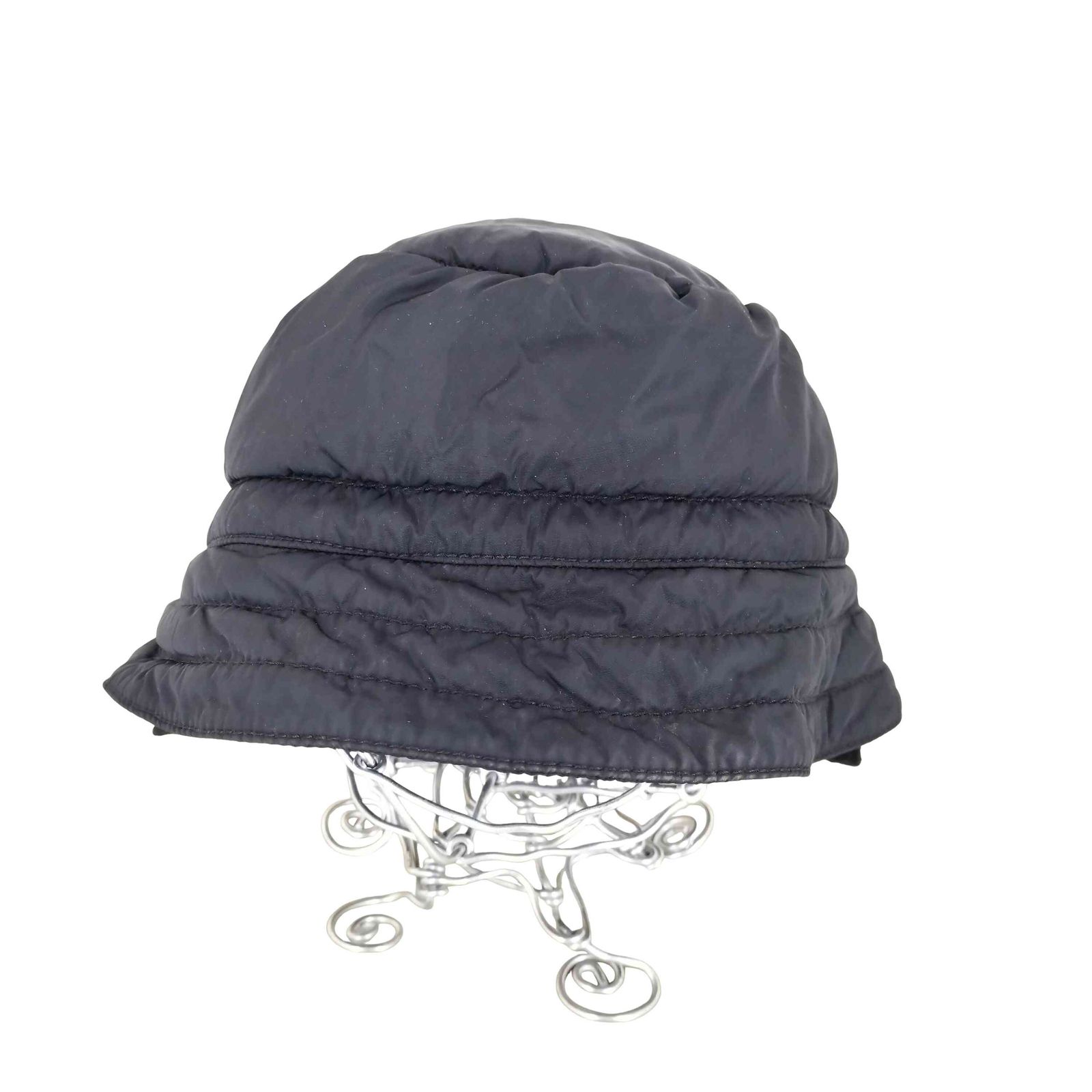 プラダ PRADA SPORT ナイロンバケットハット フリース耳当て付き