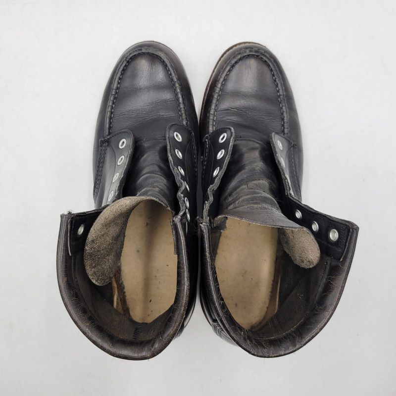 現状渡し品】Chippewa チペワ 25061 刺繍白タグ USA製 6INCH MOC BOOTS