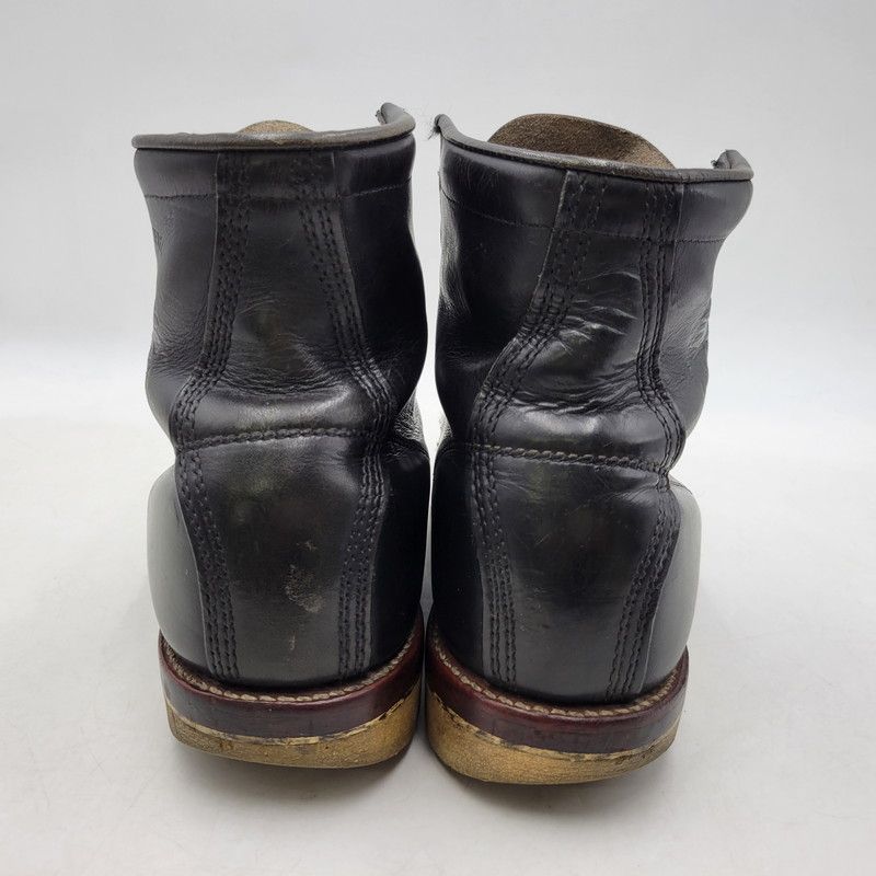 現状渡し品】Chippewa チペワ 25061 刺繍白タグ USA製 6INCH MOC BOOTS