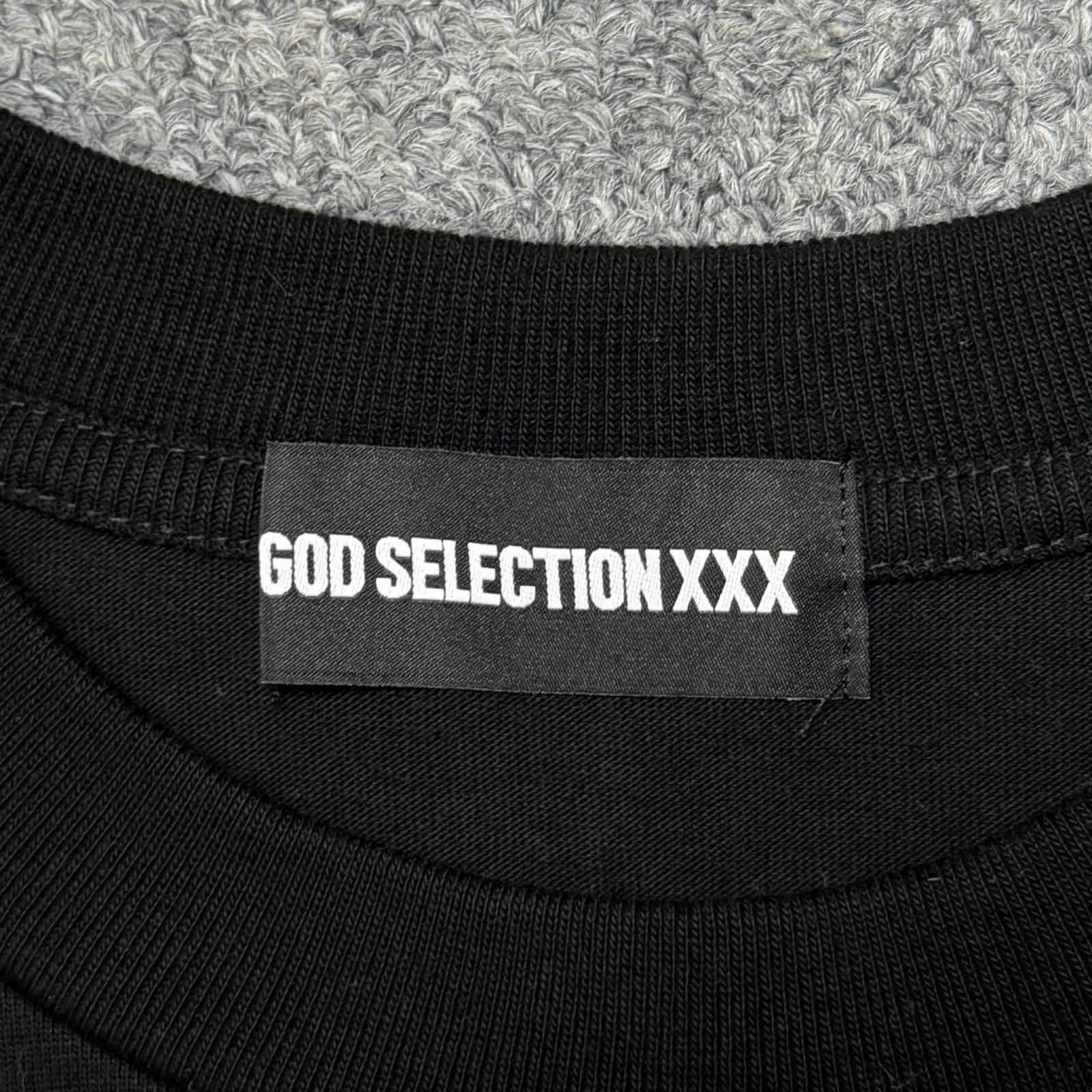 GOD SELECTION XXX ロゴワッペン長袖Tシャツ カットソー ゴッド