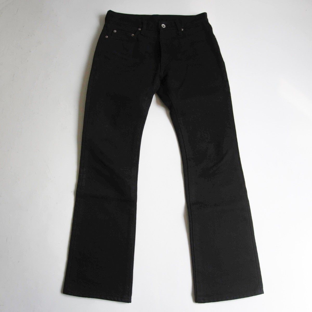 美品 IRON HEART 黒鎧 21oz デニム パンツ ブラック W31 美品 IRON 