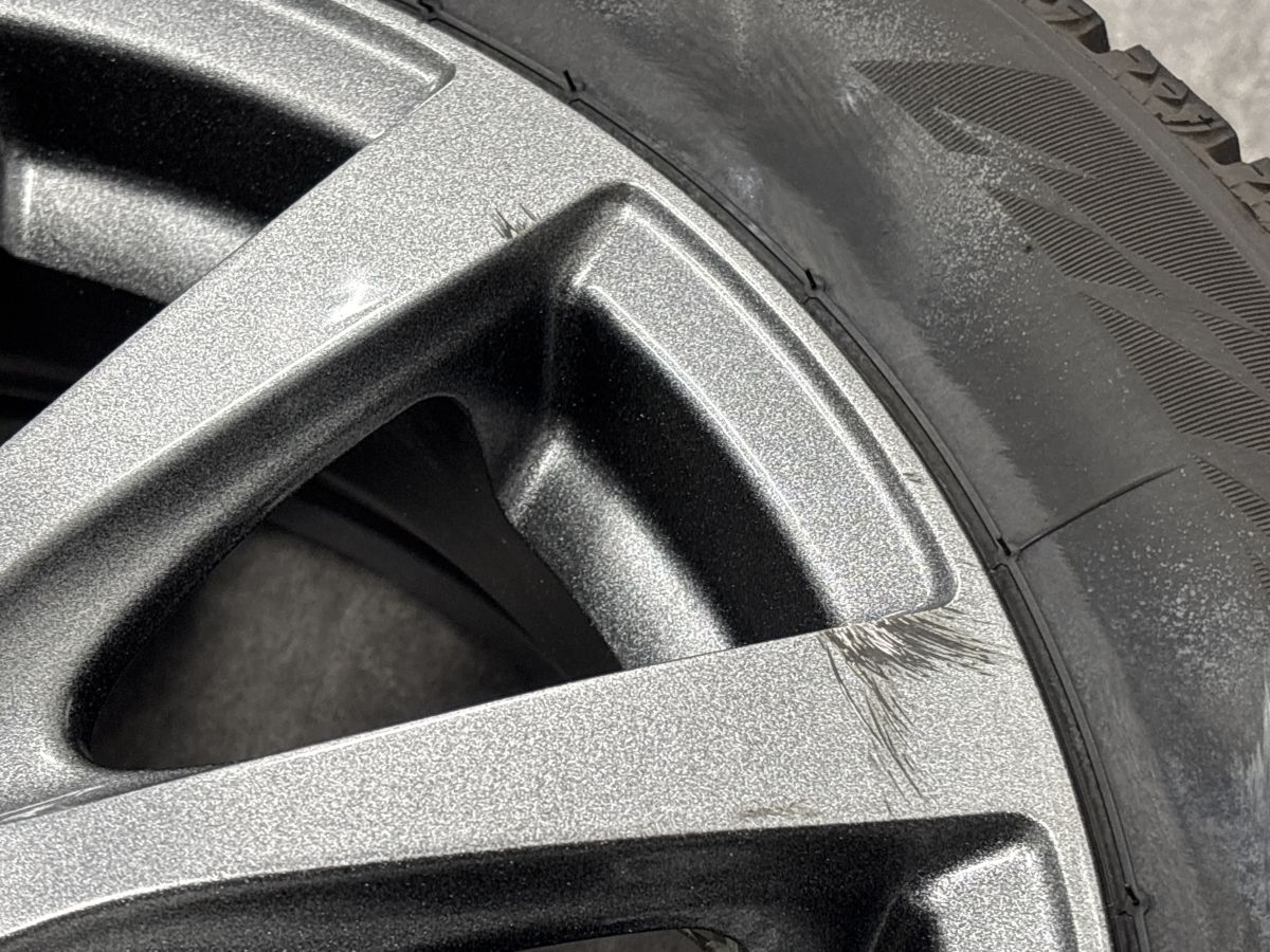 良好】マナレイスポーツ 14in 4.5J +43 PCD100 ブリザックVRX2 155 