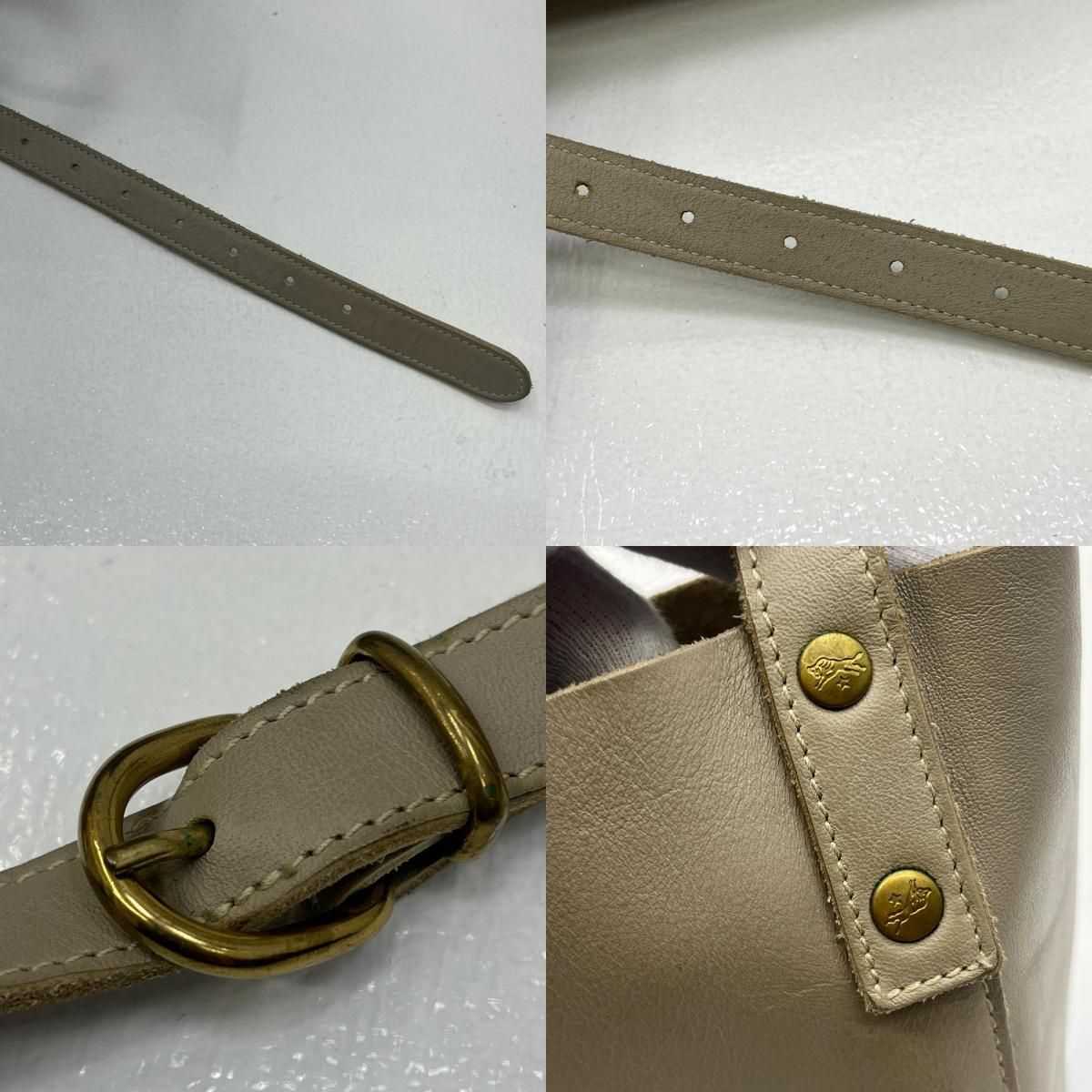 【加古川店】 中古 IL BISONTE | イルビゾンテ ショルダーバッグ 54162305411 グレー 【121】 IL BISONTE - 【加古川店】 中古 IL BISONTE | イルビゾンテ