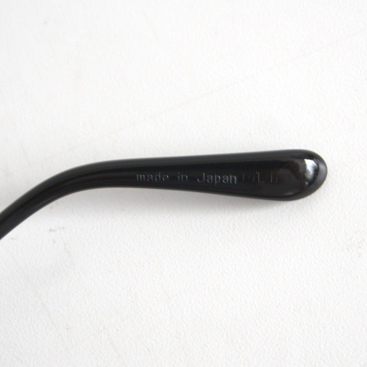 美品/ケース付き】EYEVAN 7285【308 TI 眼鏡】ブラック サングラス
