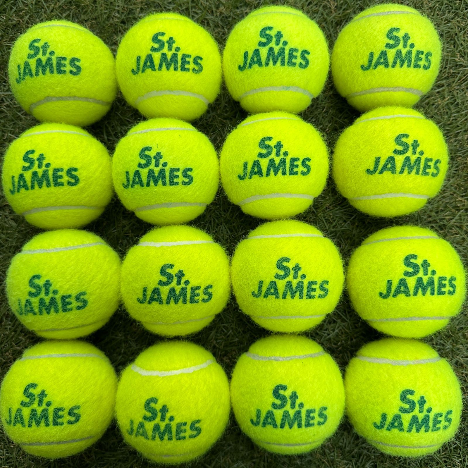 St.JAMES セントジェームス 硬式テニスボール 100球 中古 オムニコート 