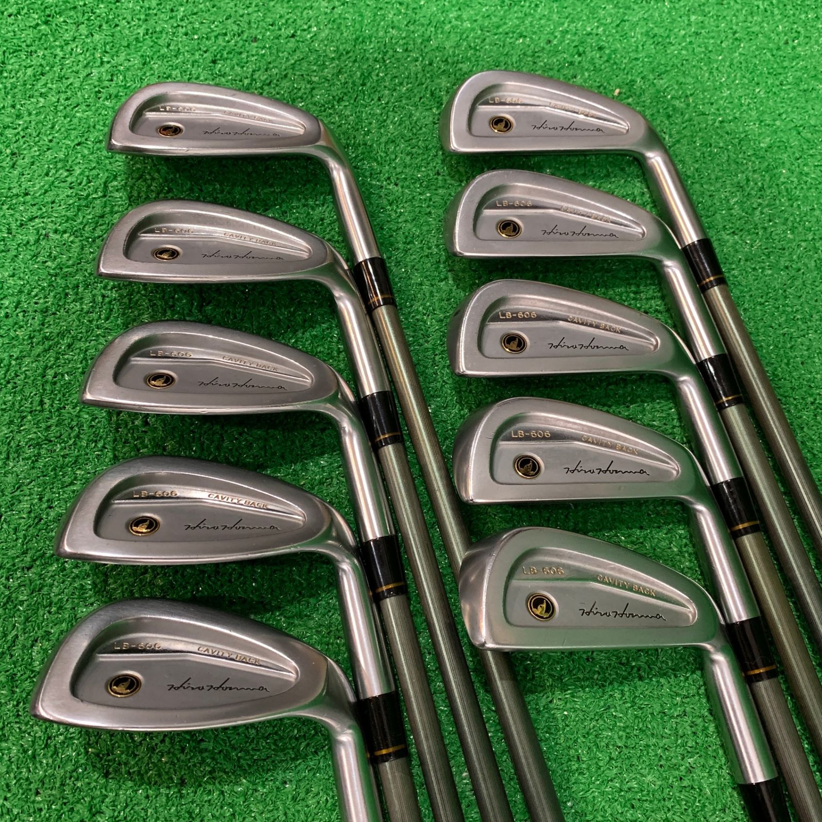 C000343-012:ホンマ LB-606 アイアンセット 3-11,SW 純正カーボン 10本 