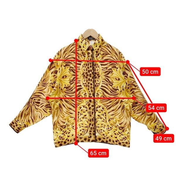 Gianni Versace ジャンニ ヴェルサーチ シルクシャツ istante 