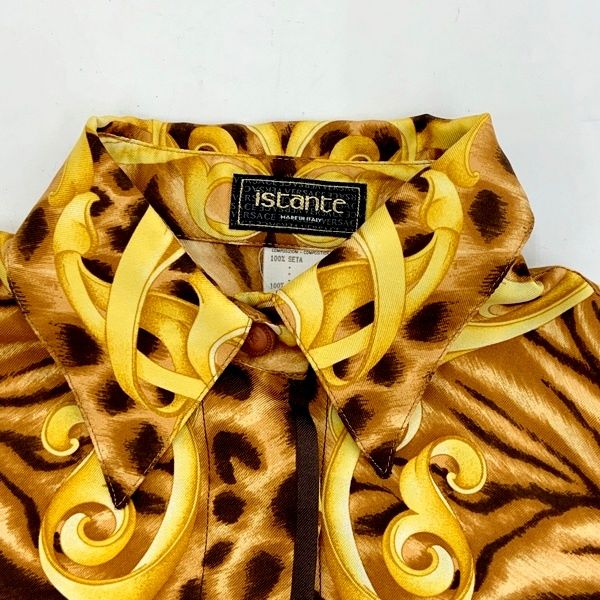 Gianni Versace ジャンニ ヴェルサーチ シルクシャツ istante 