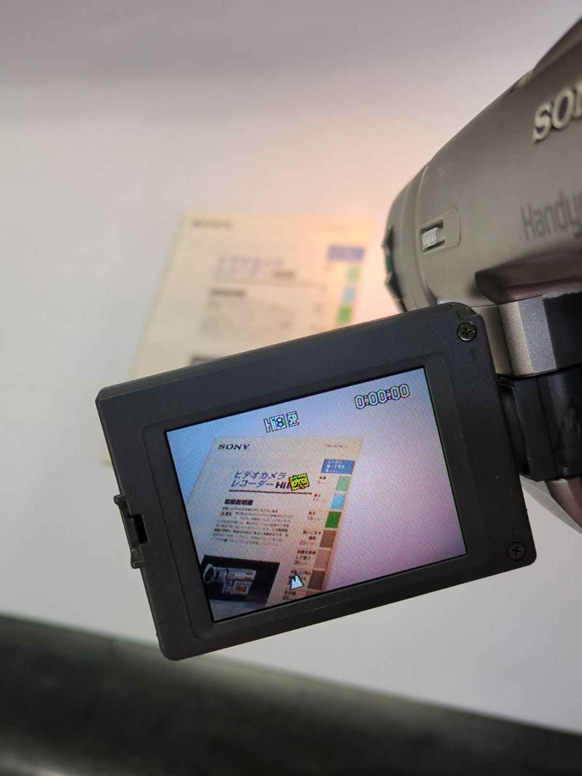 D40313】ジャンク SONY ソニー Handucam ハンディカム CCD-TRV80 Video
