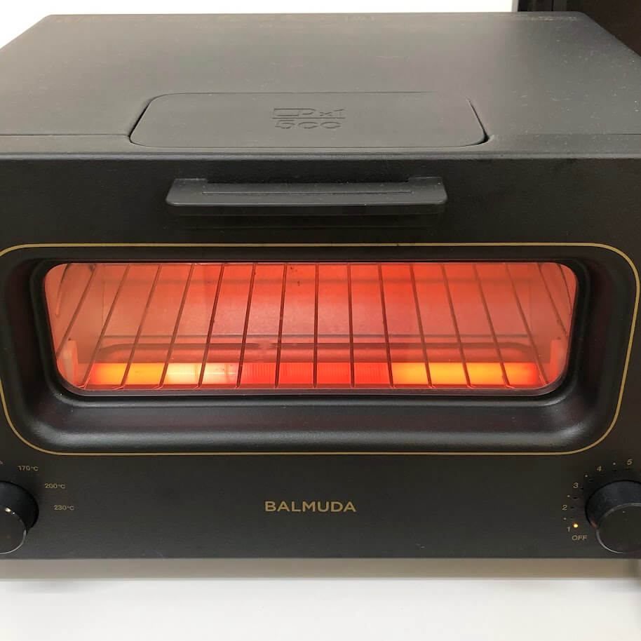 ss8522　バルミューダ スチームトースター K01E-KG ブラック BALMUDA オーブントースター 黒 1300W トースト パン焼き タイマー15分 オーブントースター 中古 ss8522 【中古】 バルミューダ スチームトースター K01E-KG ブラック