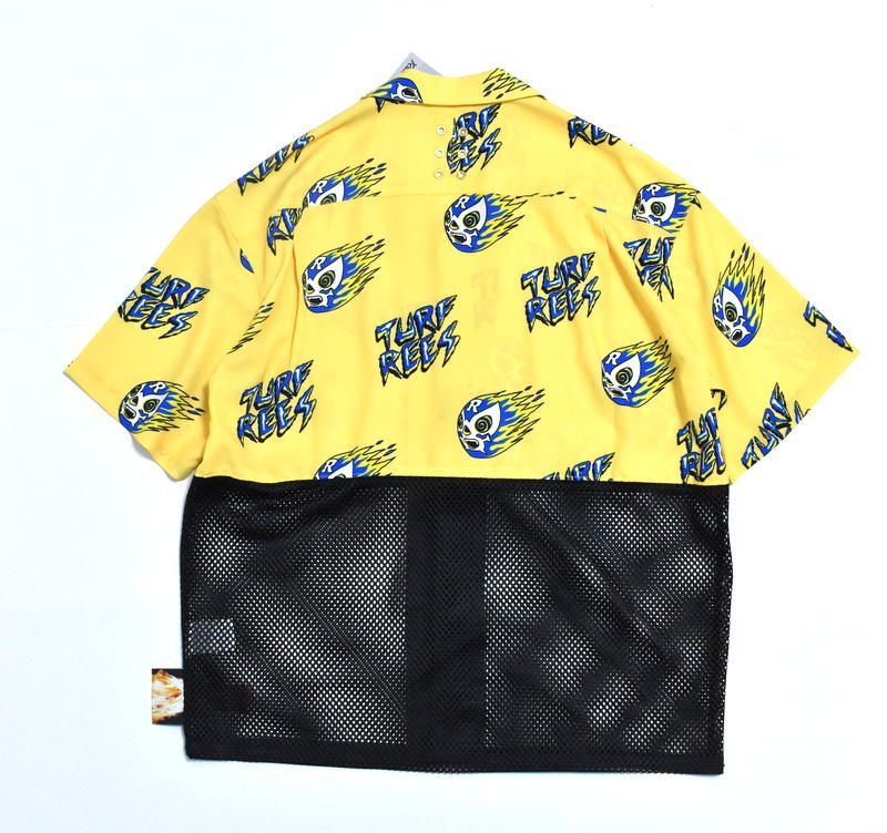 新品 ラッセルノ ゴルフ リボーン メッシュシャツ (FREEサイズ) Ⓗ 定価3万9600円】新品 ラッセルノ ゴルフ リボーン ファイヤーボール