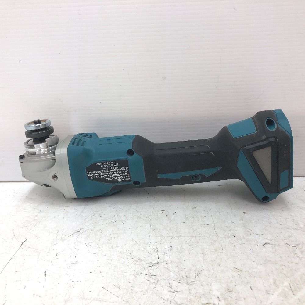 makita マキタ 18V対応 100mm 充電式ディスクグラインダ スライド 