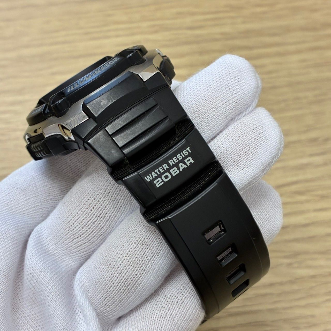 Y0435]【電池切れ/現状品】カシオ CASIO ウェーブセプター デジタル 
