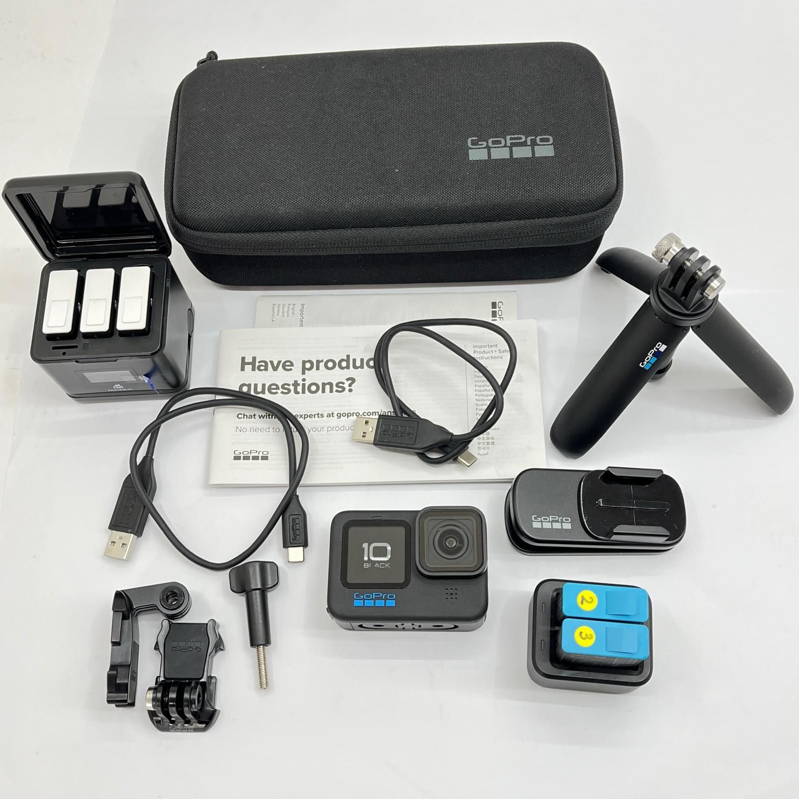 GoPro HERO10 Blackカメラ 付属品あり 【公式通販】
