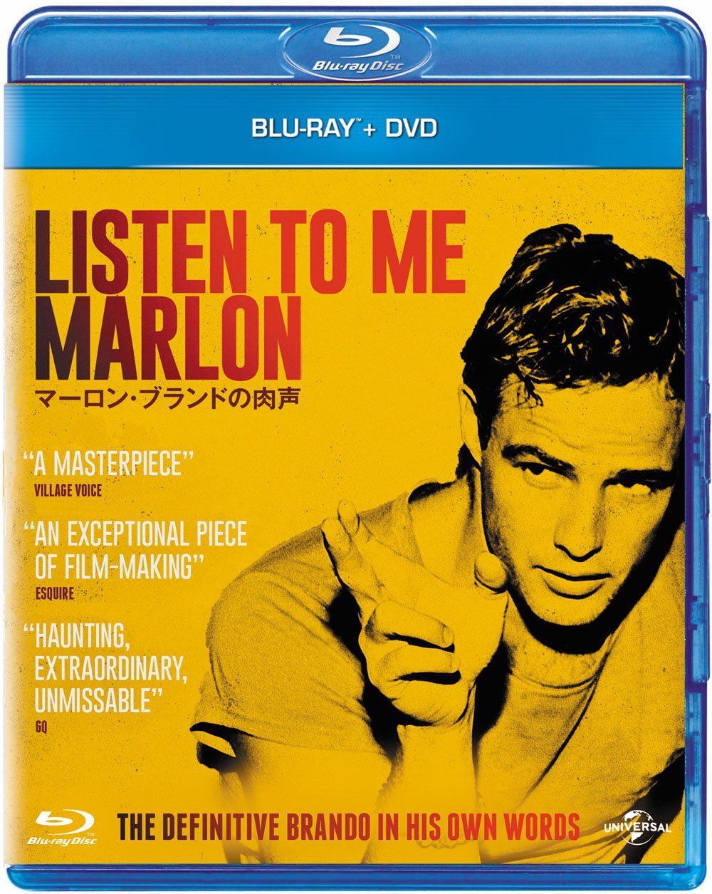 マーロン・ブランドの肉声 ブルーレイ+DVDセット [Blu-ray](中古品 