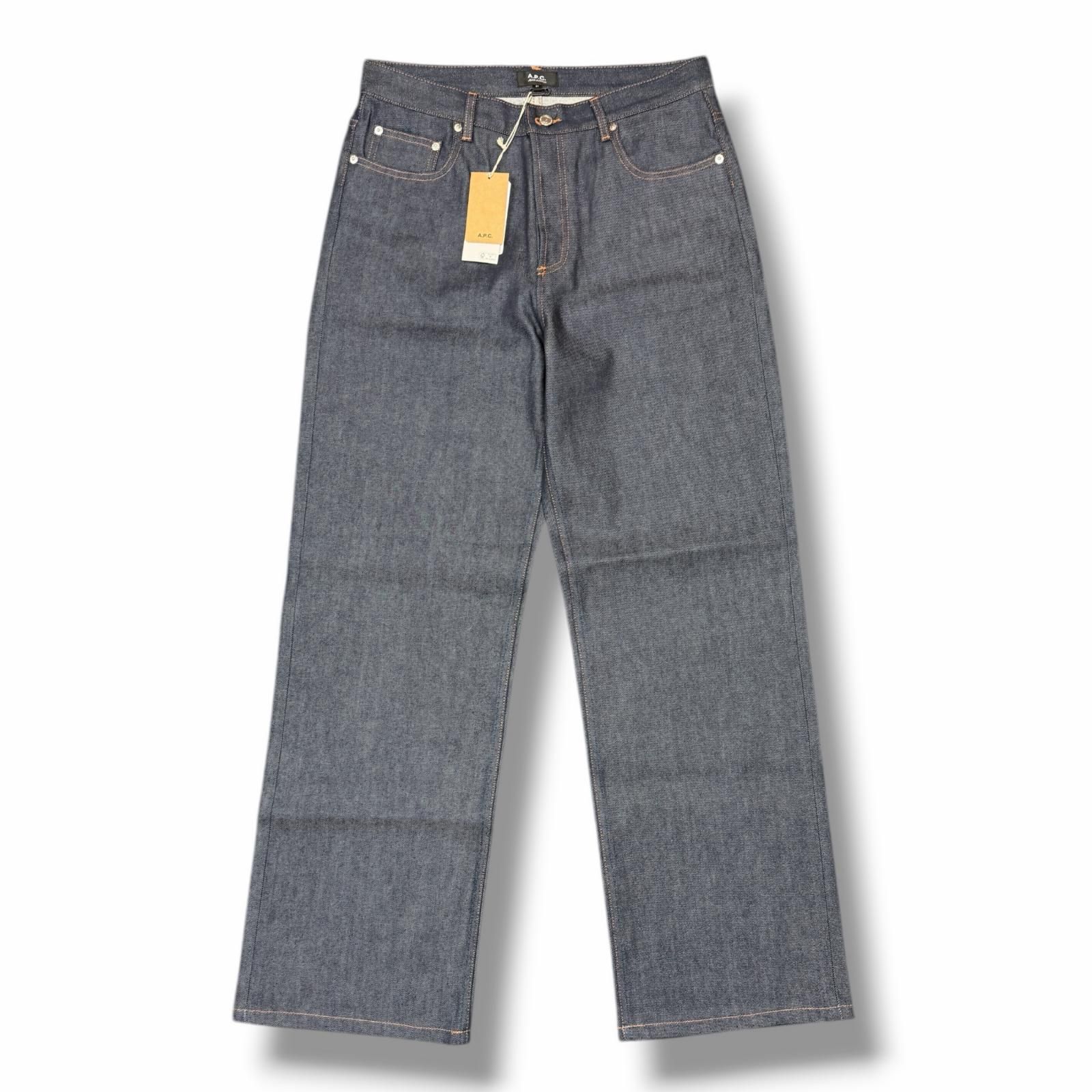 参考上代36300円 未使用 A.P.C. JEAN AARON アーロン ジーンズ デニム 