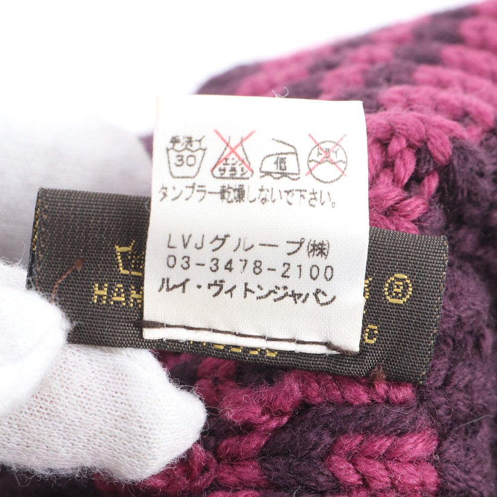美品 ルイヴィトン ベレ・コロンビア M72707 ニットキャップ ニット 
