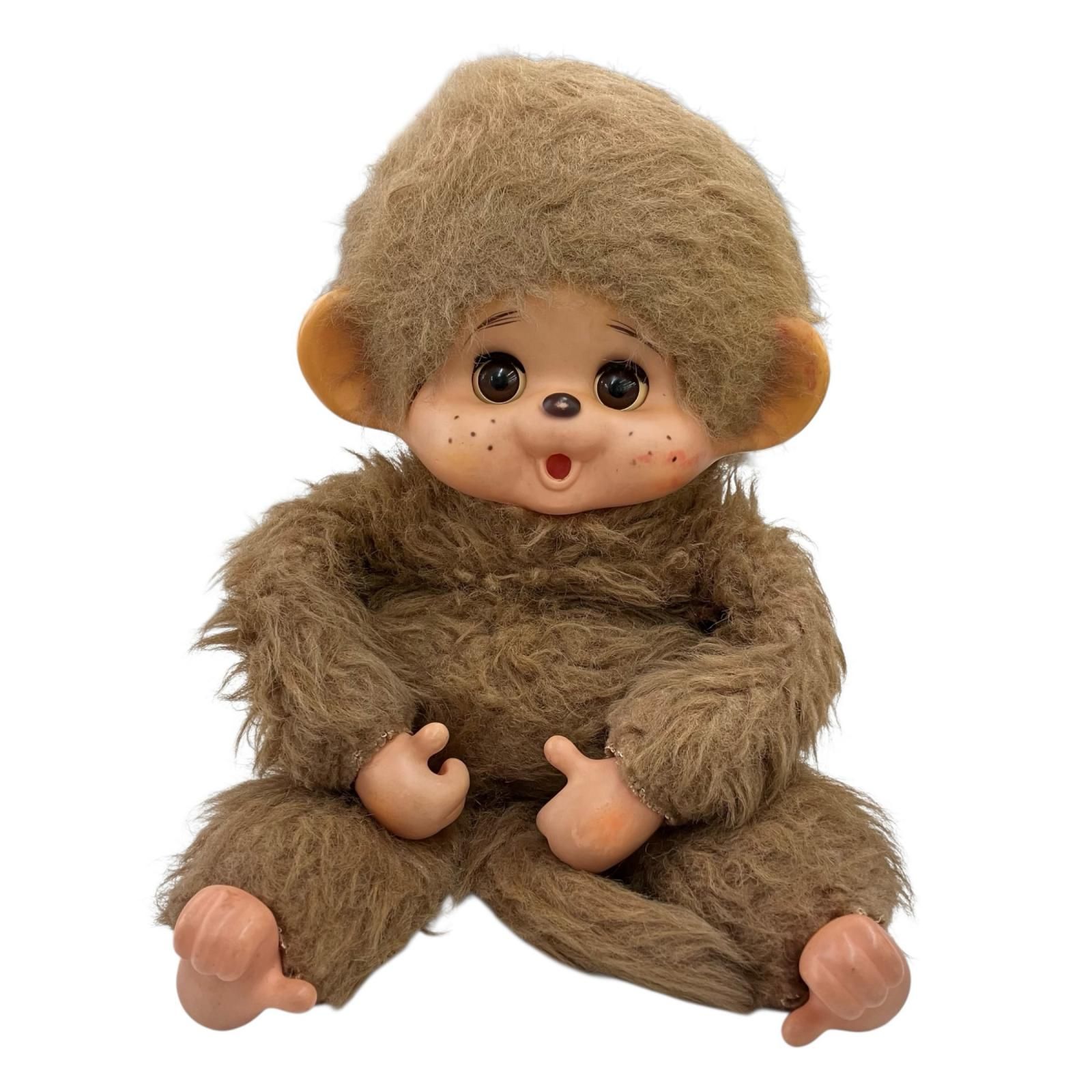 186001 現状品 モンチッチ ダイスケ レトロ ぬいぐるみ - メルカリ