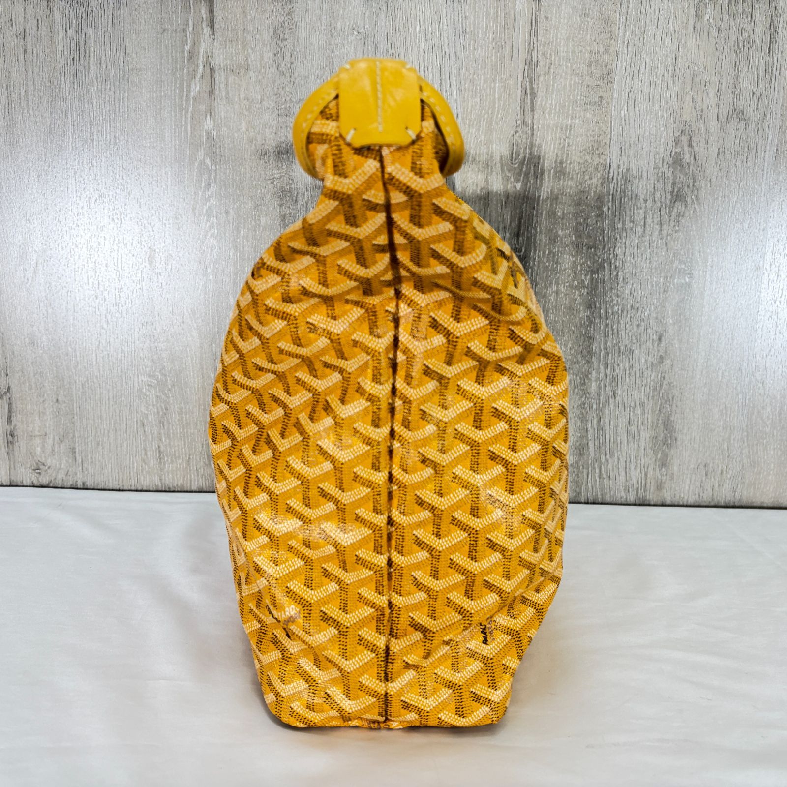 GOYARD ゴヤール PVC×レザー ホーボー ショルダーバッグ 真贋済み 