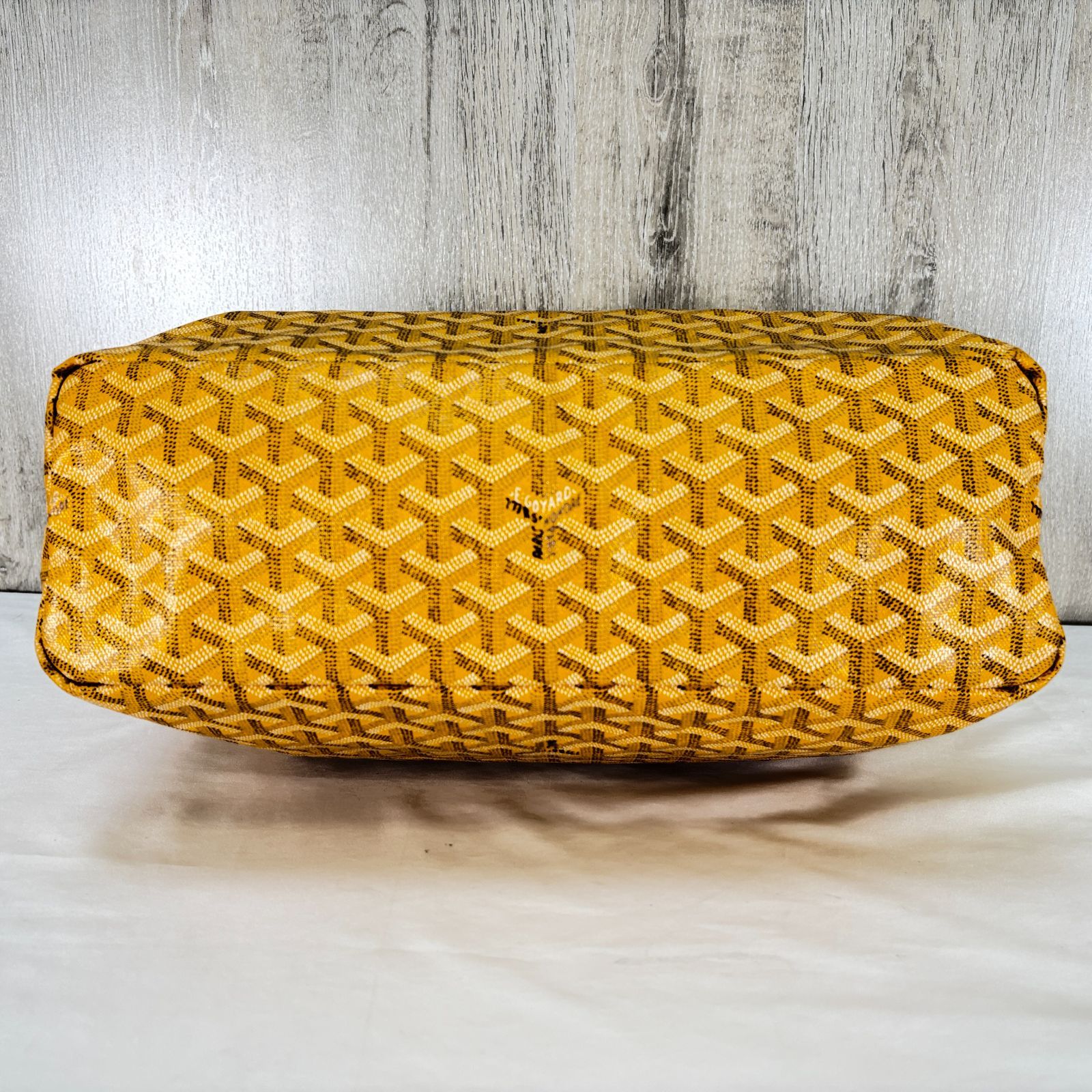 GOYARD ゴヤール PVC×レザー ホーボー ショルダーバッグ 真贋済み 