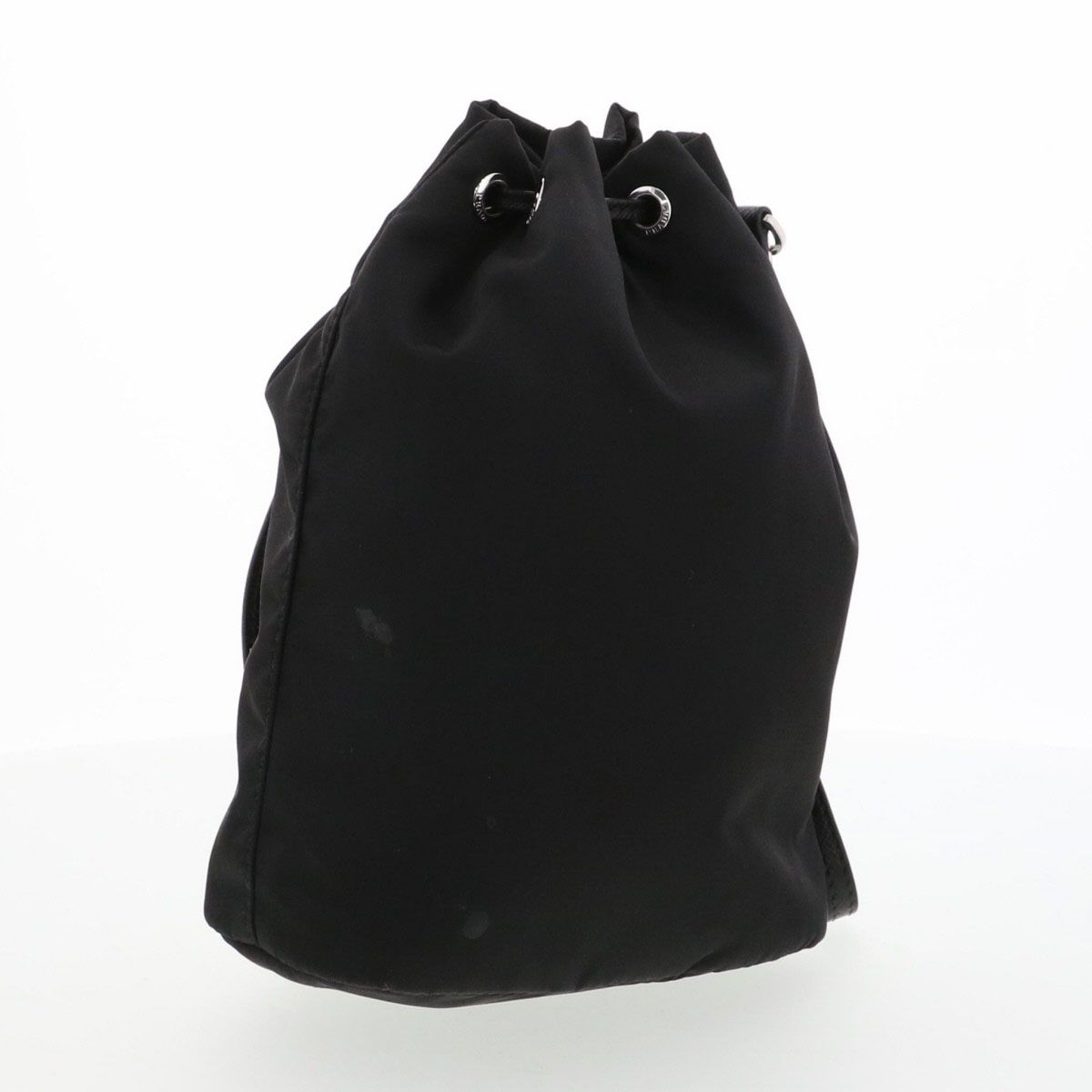 値下げ】 PRADA プラダ ポーチ 1NS369 メンズ ナイロン ブラック 中古 