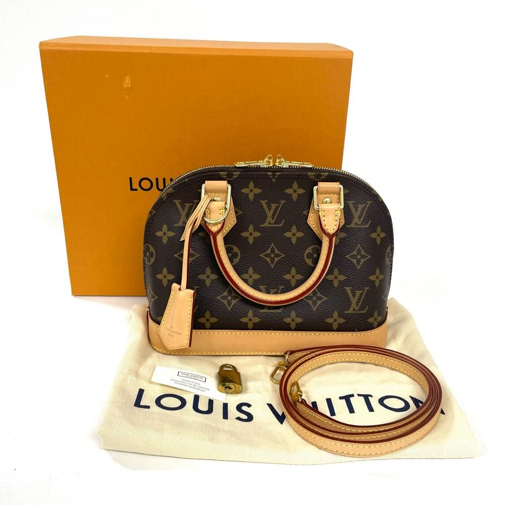 ルイヴィトン LOUIS VUITTON アルマBB ハンドバッグ モノグラム