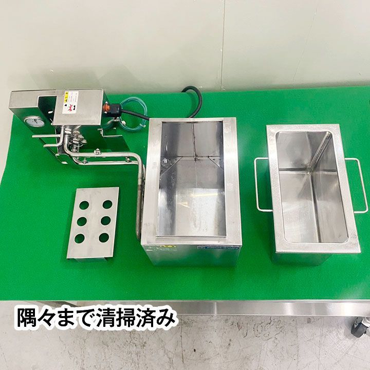 ニチワ電機 電気式解凍ゆで槽 卓上タイプ ENB-200SP 2018年製 テボカゴ 