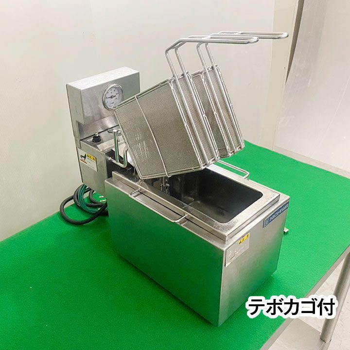 ニチワ電機 電気式解凍ゆで槽 卓上タイプ ENB-200SP 2018年製 テボカゴ 