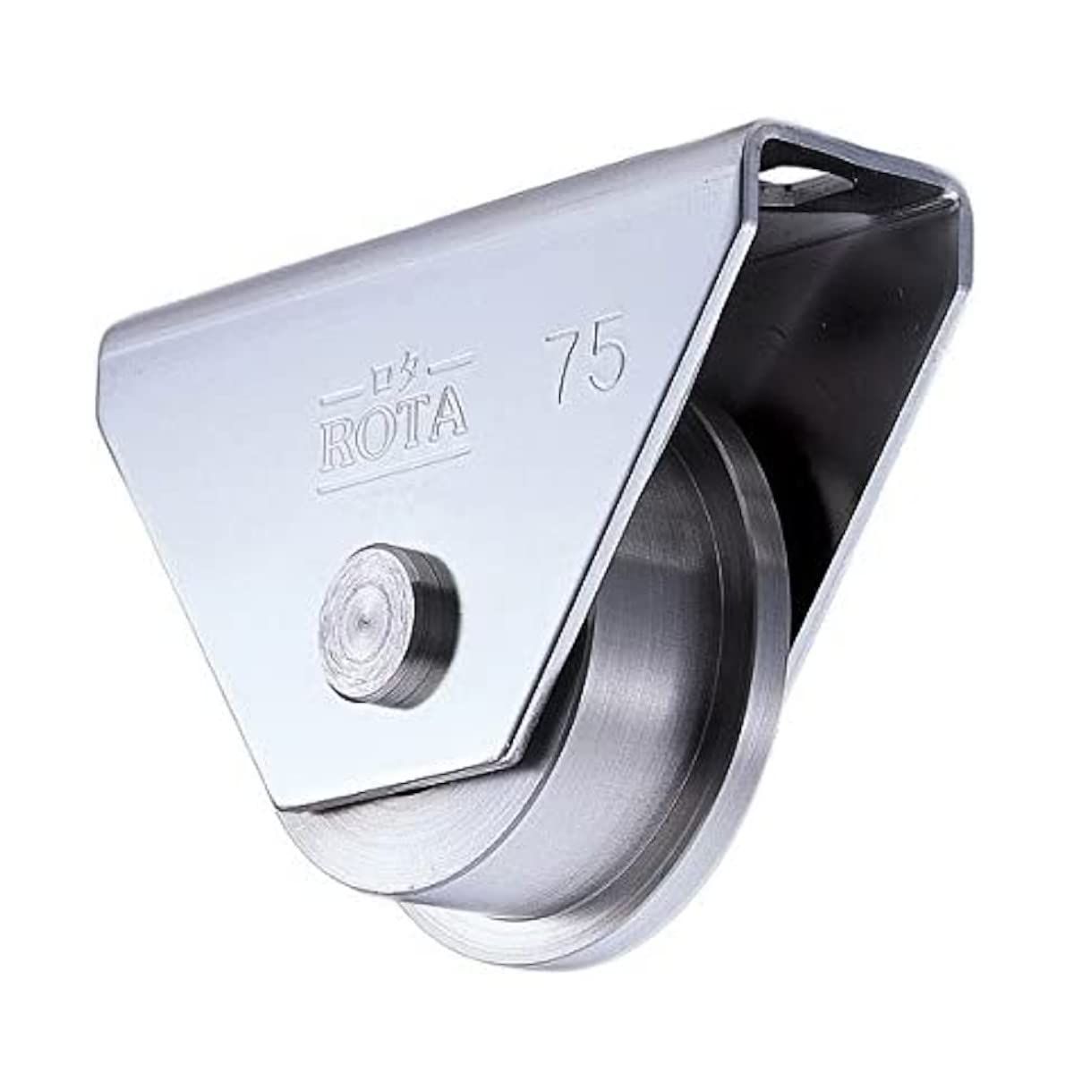 新着商品 ヨコヅナ ロタ・ステン重量戸車 120mm トロ型 WBS1207
