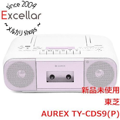 bn:4] TOSHIBA CDラジオカセットレコーダー AUREX TY-CDS9(P) ピンク 