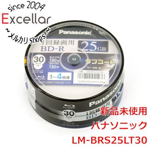 [bn:7] Panasonic　録画用4倍速BD-R 30枚パック　LM-BRS25LT30