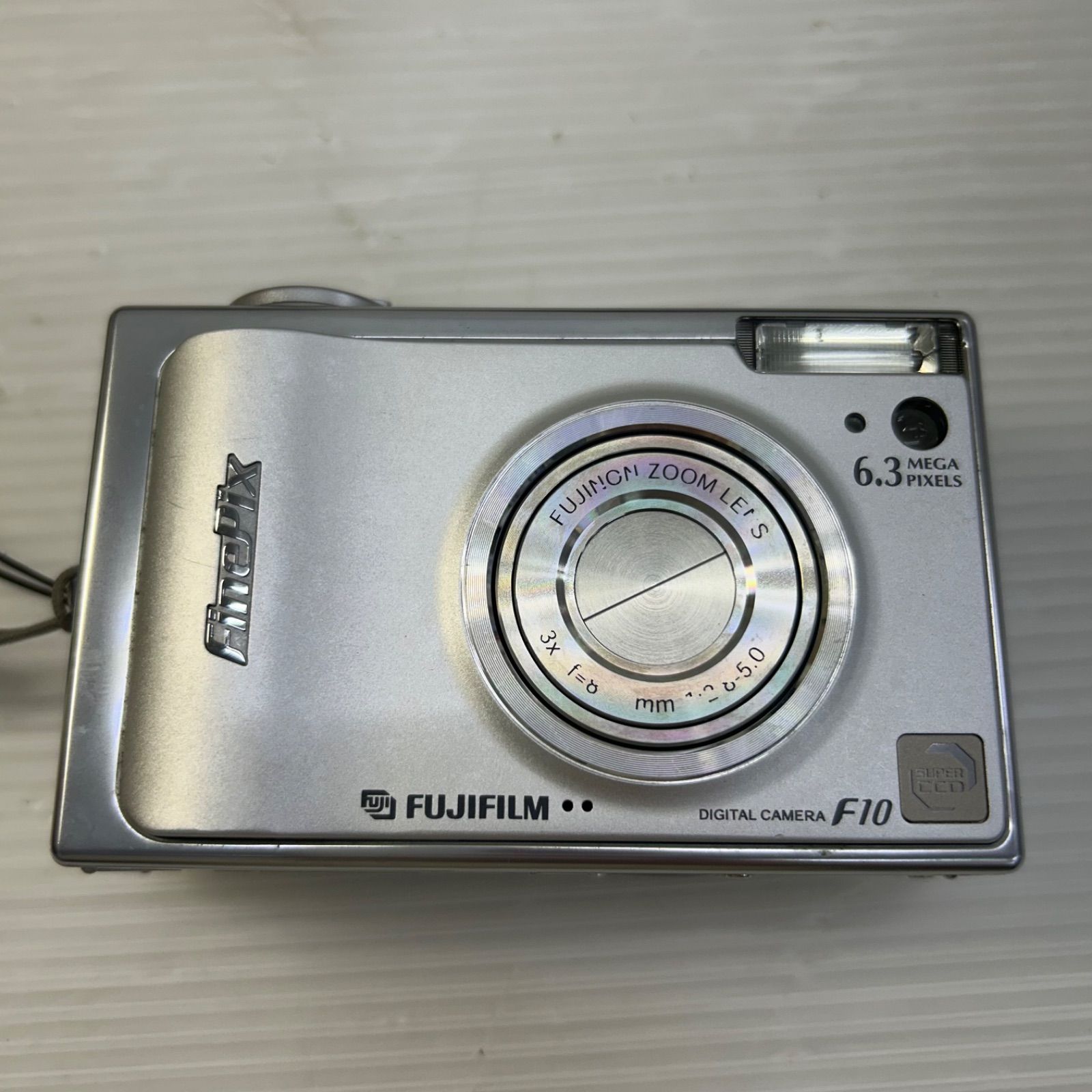 ☆デジタルカメラ ☆FUJIFILM FinePix F10 6.3MEGA PIXELS シルバー