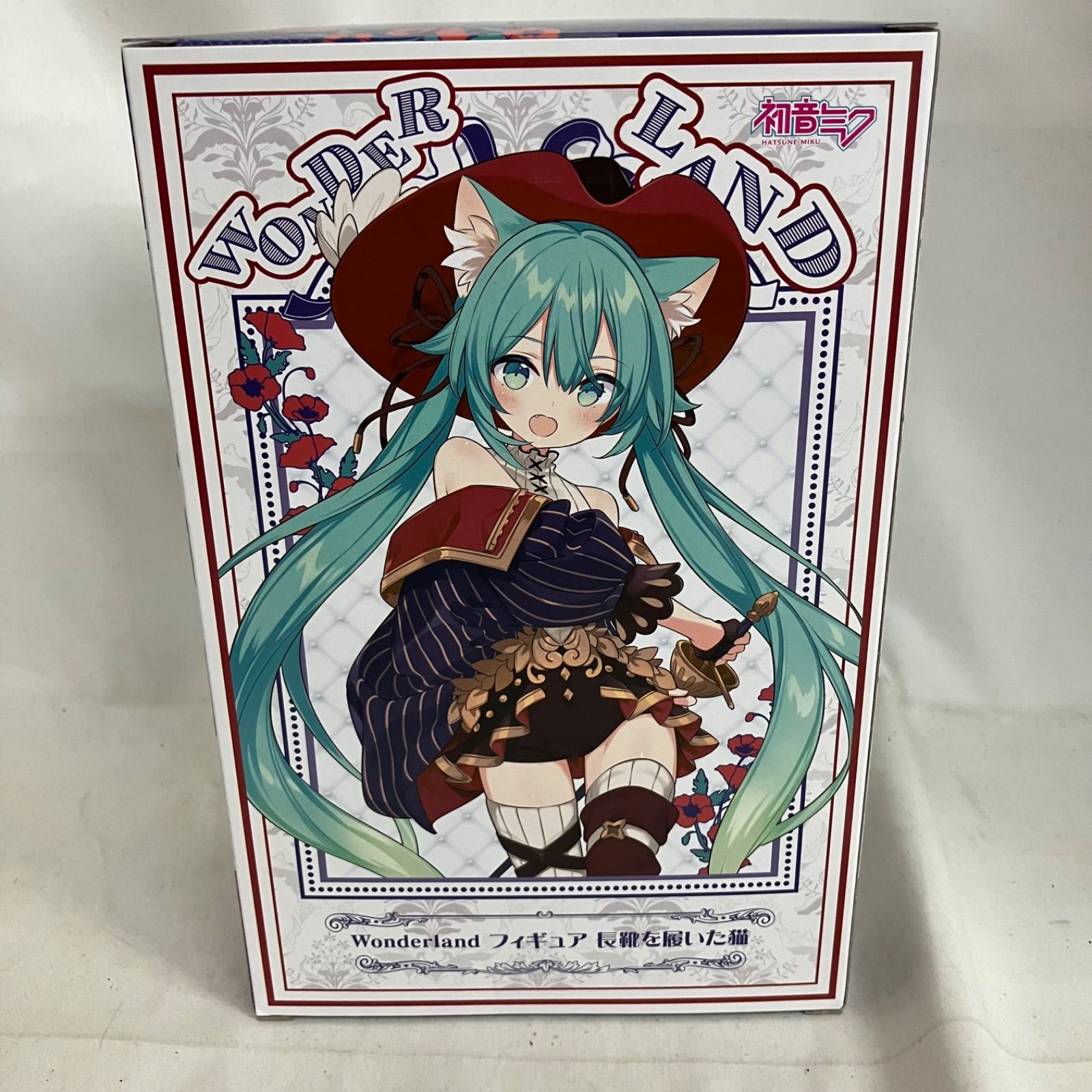 未開封 初音ミク Wonderland ワンダーランドフィギュア 長靴を履いた猫 