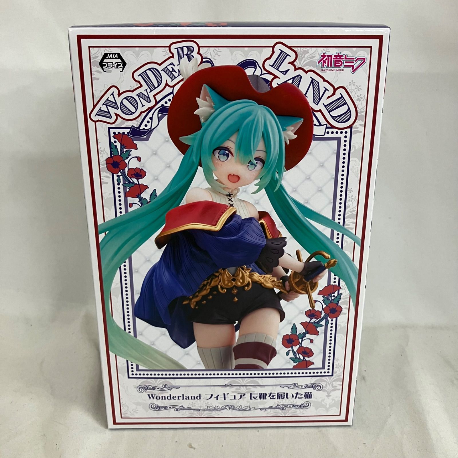未開封 初音ミク Wonderland ワンダーランドフィギュア 長靴を履いた猫 