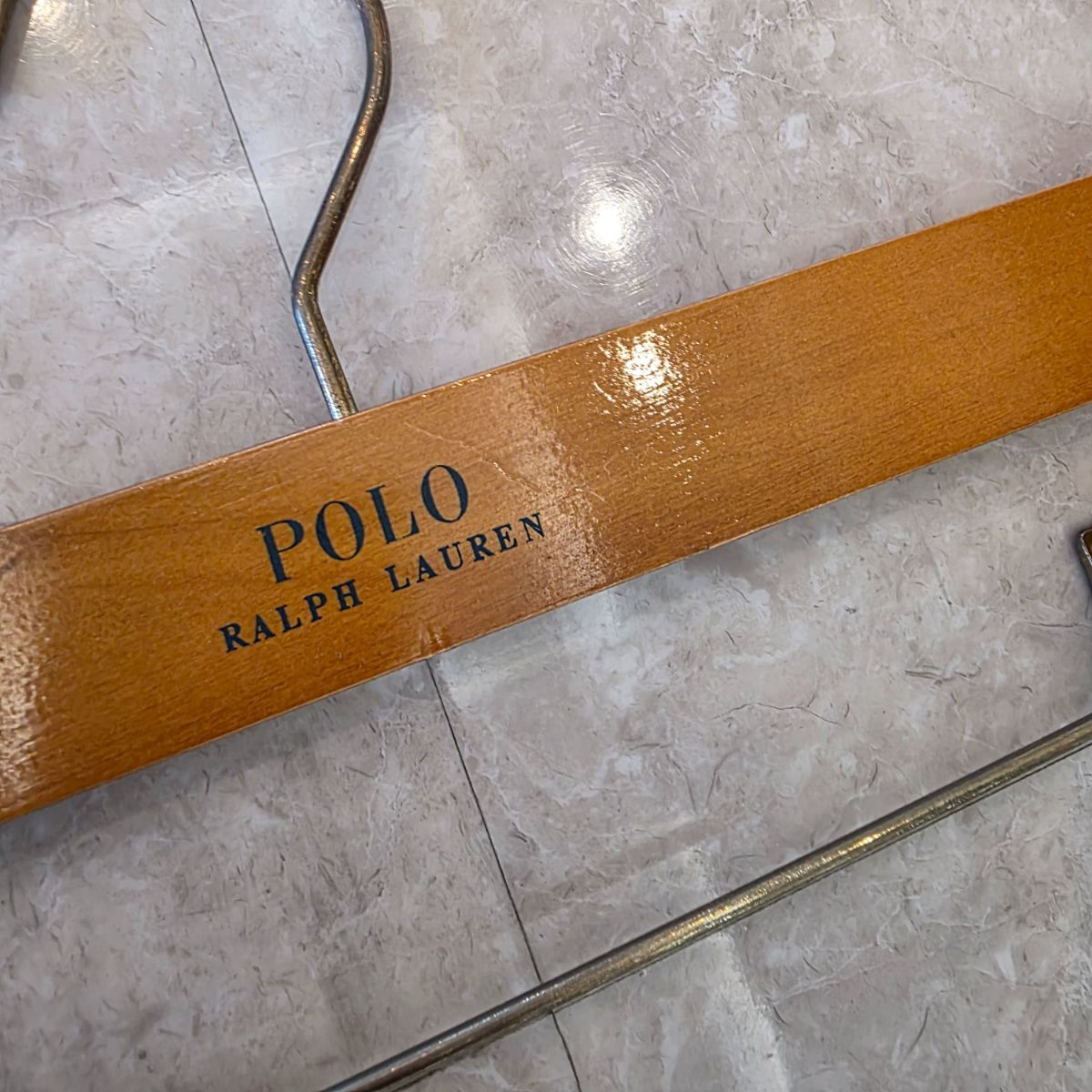 RALPH 木製ハンガー ラルフローレン Ralph - POLO 5本セット Lauren