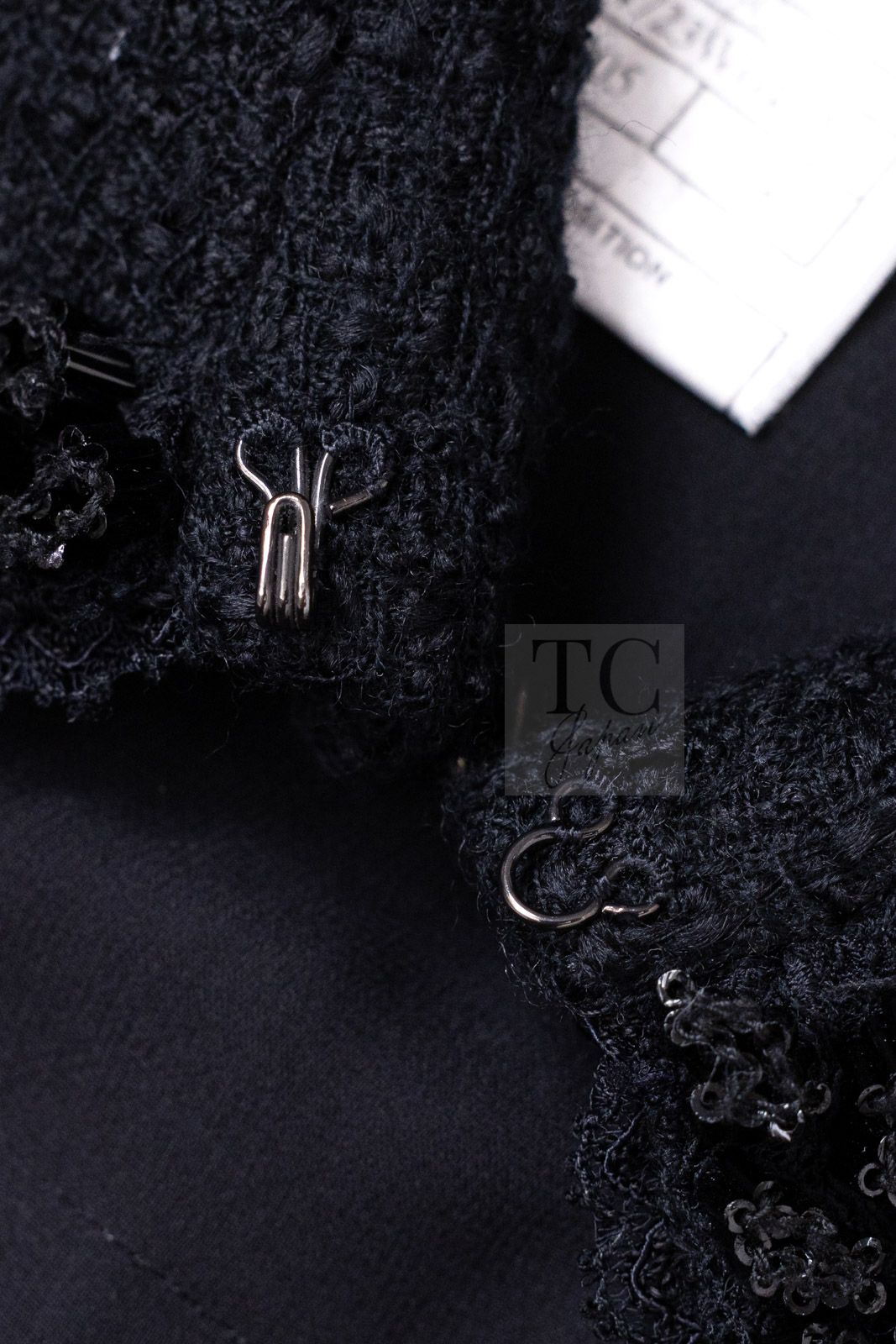 シャネル カーディガン ジャケット トップス CHANEL 79万 ブラック 黒