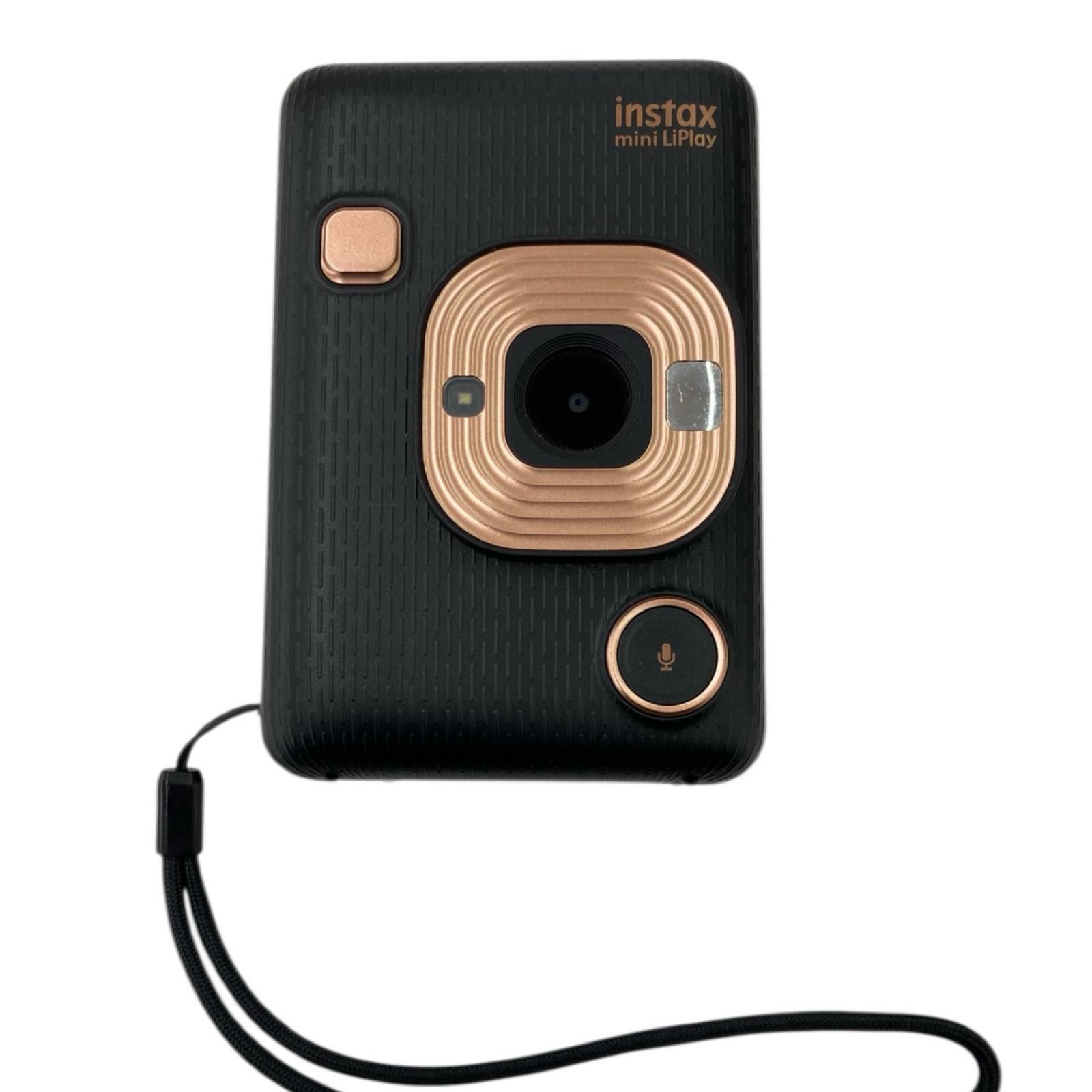 186000 FUJIFILM フジフィルム instax mini LiPlay ブラック/ピンク [0000000002108] 186000 ジャンク品 FUJIFILM フジフィルム instax mini LIPLAY - メルカリ