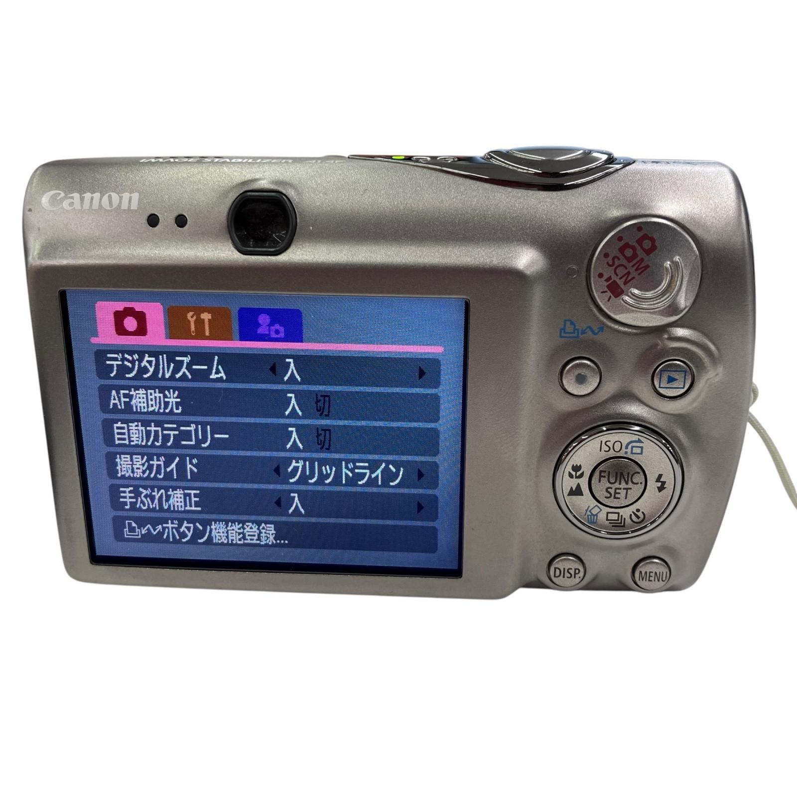 186000 動作確認済み canon キャノン コンパクトデジタルカメラ IXY 