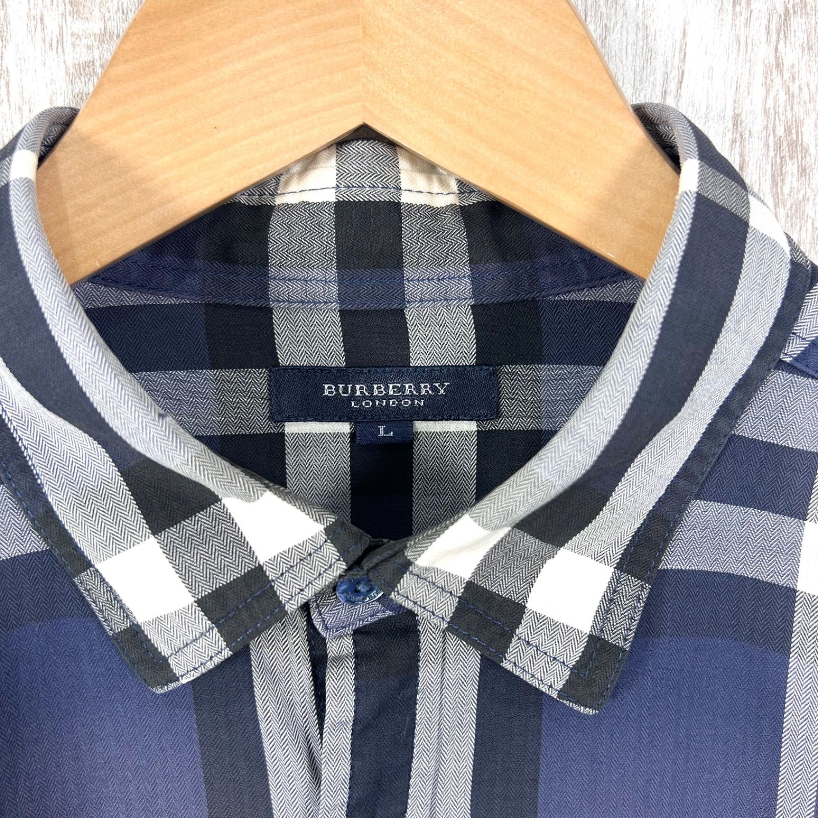 BURBERRY LONDON バーバリーロンドン メガチェック 総柄 ロング 