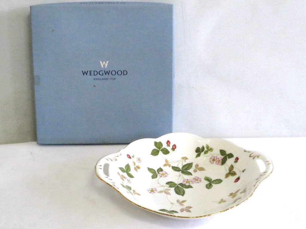 ウェッジウッド（Wedgwood） ワイルドストロベリー プレート 18cm 