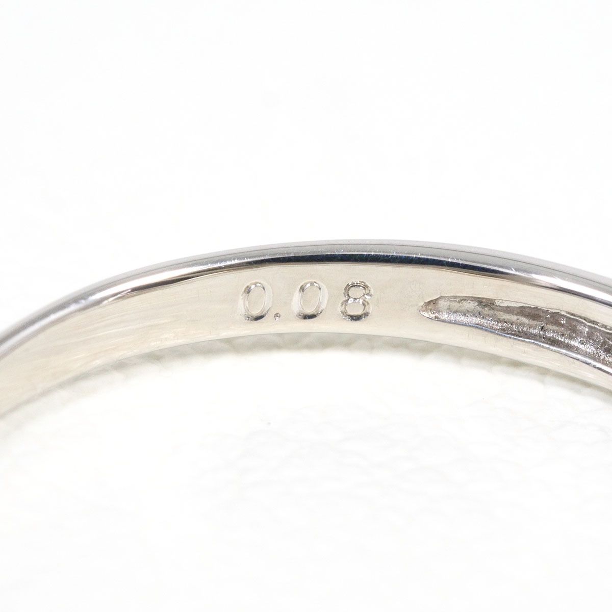 K14WG リング・指輪 10.5号 ダイヤモンド 0.08ct 総重量約0.9g - メルカリ