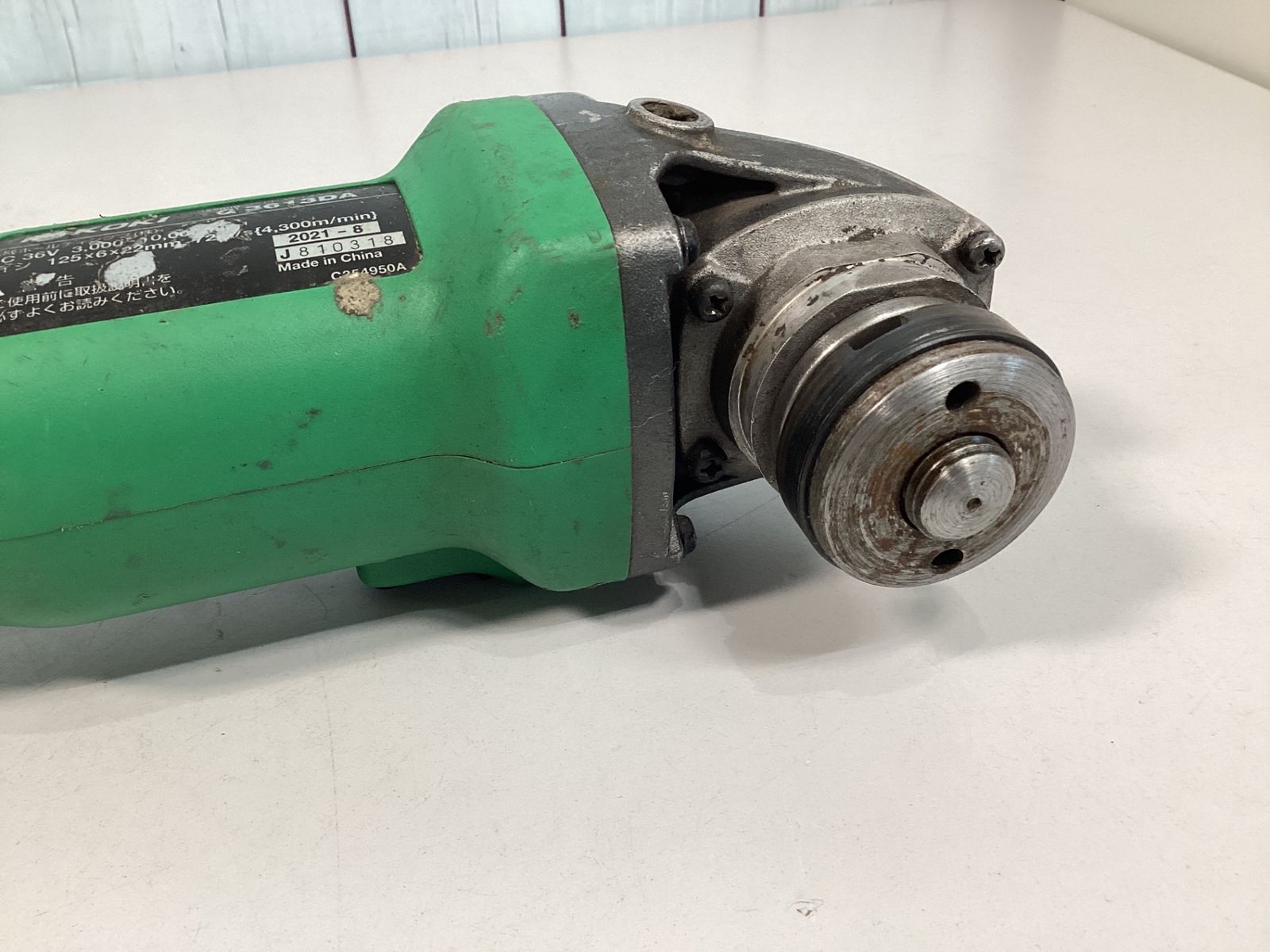 ☆ハイコーキ(HIKOKI ※旧:日立工機) 125mmコードレスディスク 