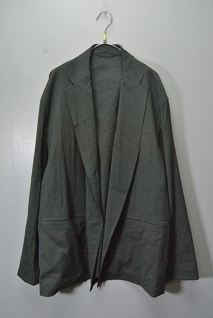 blurhms Wool Rayon Silk Cardigan Jacket ブラームス ウール レーヨン
