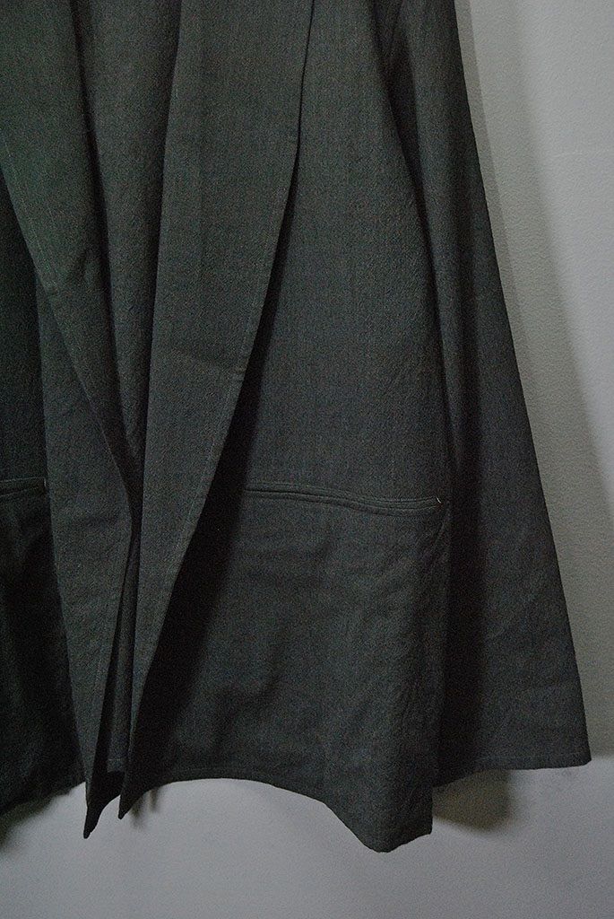 blurhms Wool Rayon Silk Cardigan Jacket ブラームス ウール レーヨン