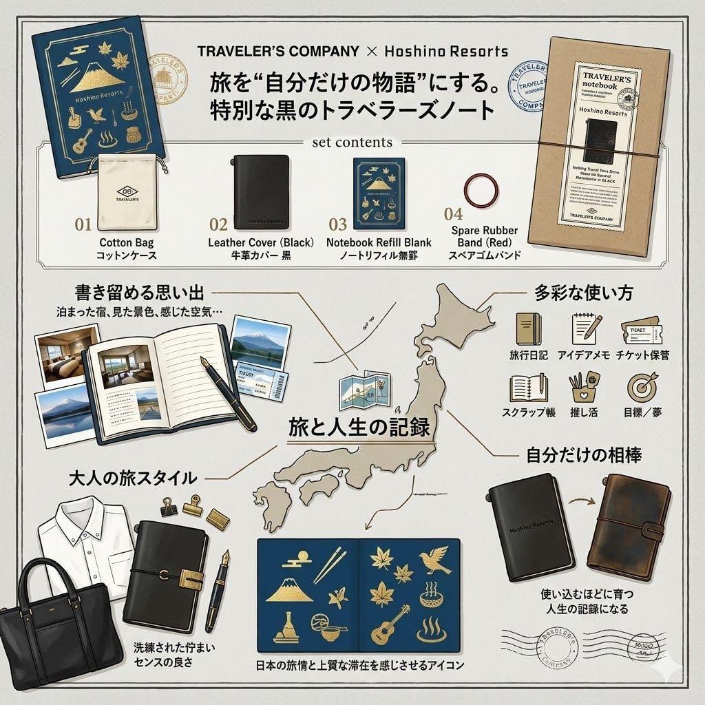 トラベラーズファクトリー TRAVELER'S FACTORY グッズ 星野リゾート
