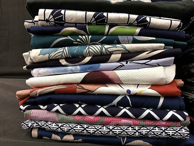 平和屋着物□浴衣 まとめて 45点 人物 蝶 向日葵 花柄 型染め など