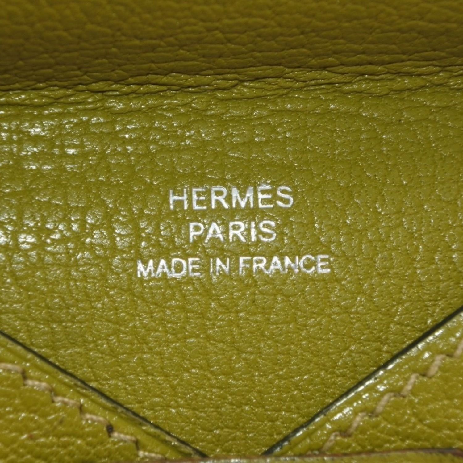 HERMES エルメス エンべロープ PM □K刻印 カードケース 名刺入れ 財布