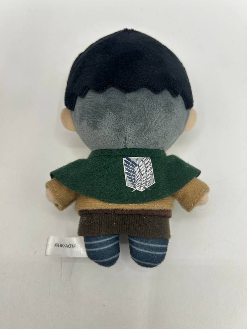進撃の巨人　リヴァイ兵長　ぬいぐるみ　FINAL おてぬい　キーホルダー 劇場版 進撃の巨人 FINAL リヴァイ 兵長 ぬいぐるみ マスコット