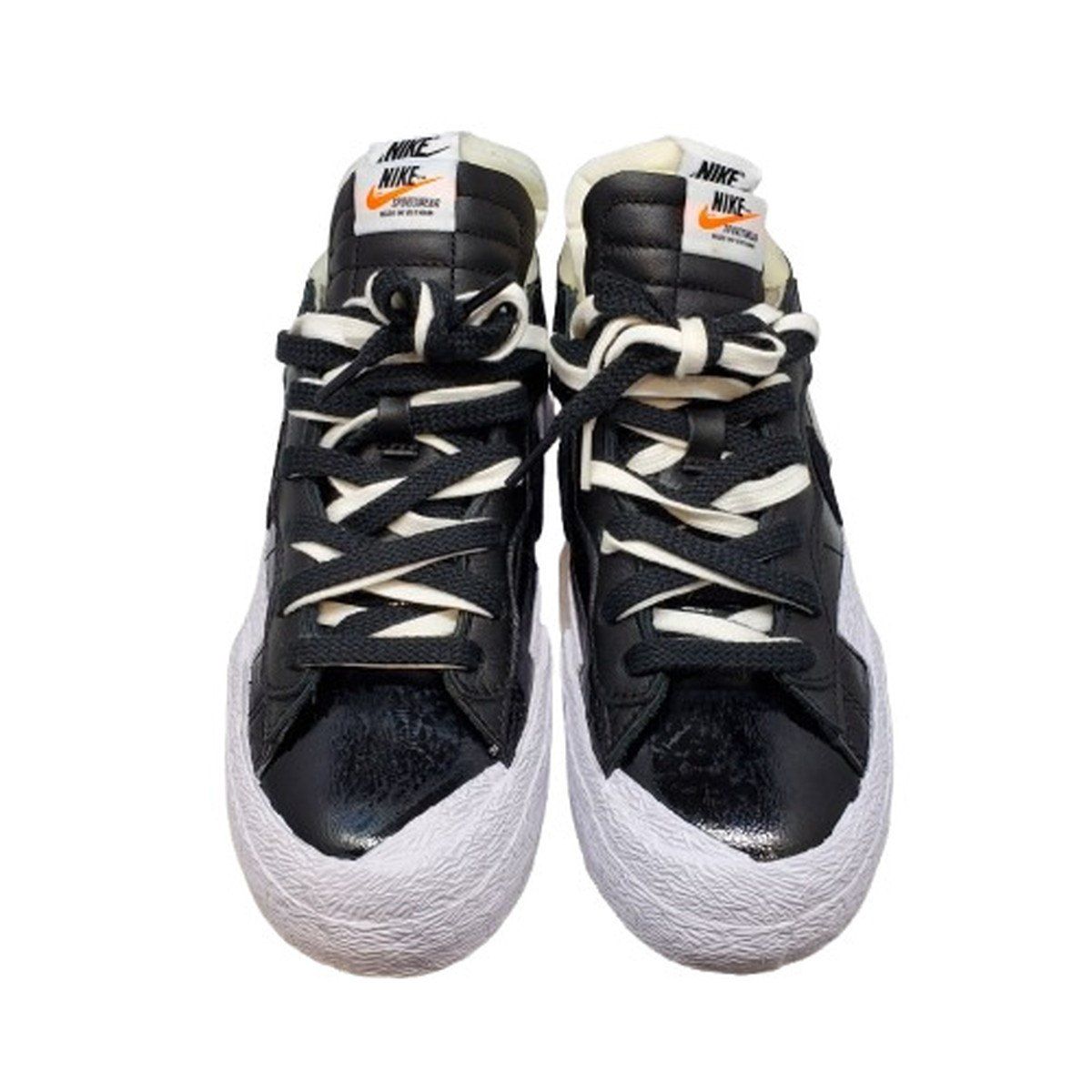 NIKE ナイキ sacai サカイ Blazer Low Black Patent Leather DM6443 