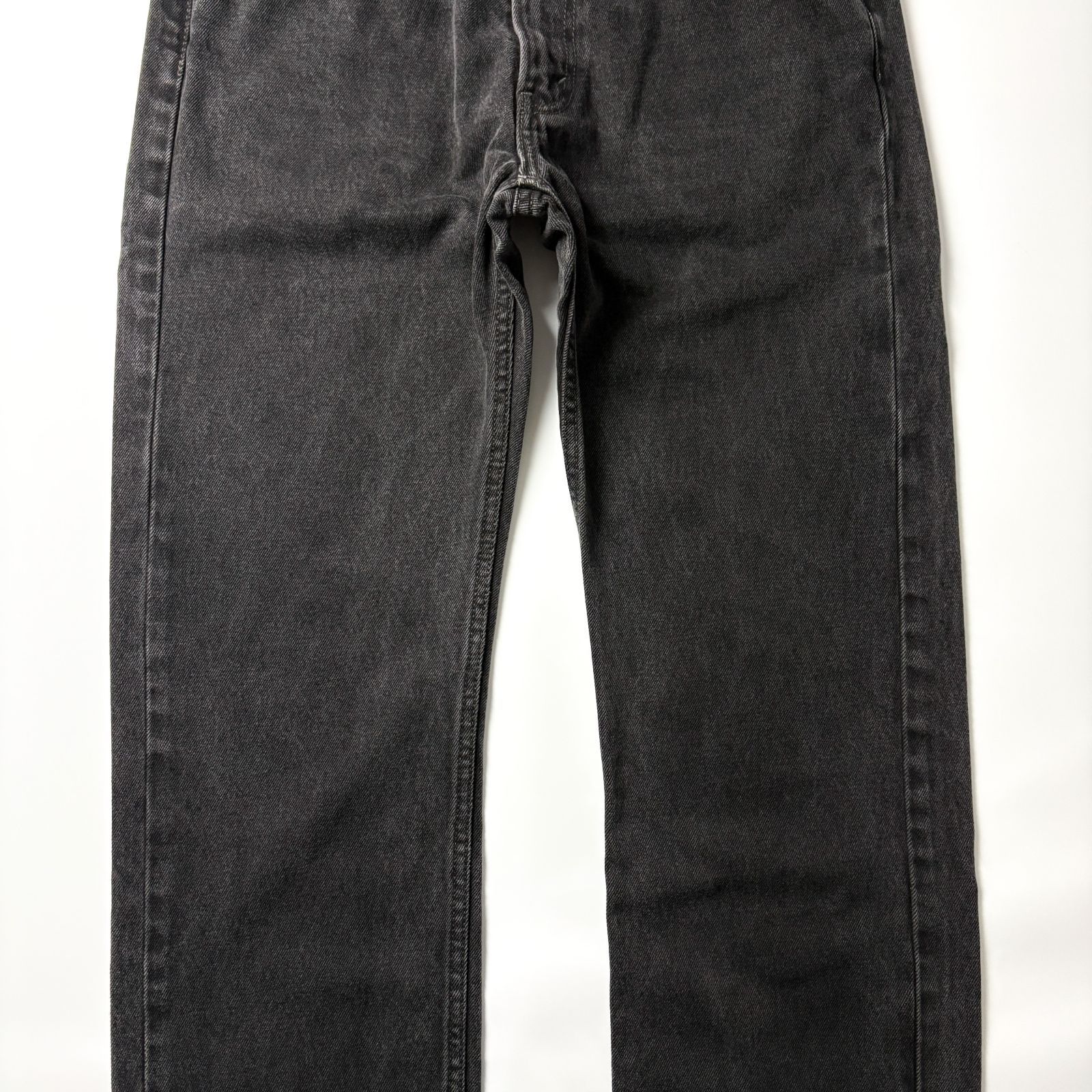 リーバイス Levis 505 ブラックデニムパンツ W34 L32 黒 サルファ 